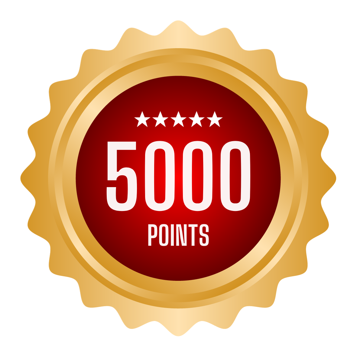 5000 POINTS